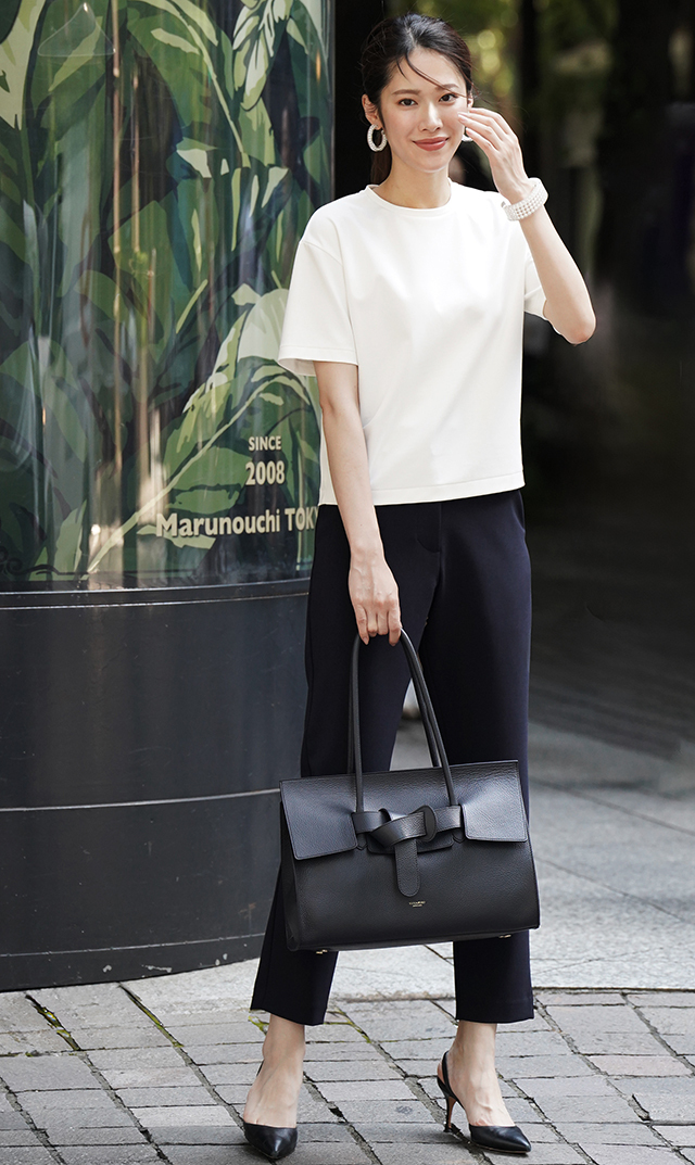 透けにくいUVカット接触冷感Tシャツ白