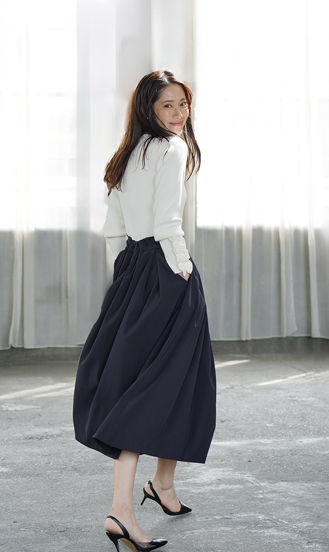 タックボリュームスカート IENA 2018ss タックラップスカート 新品タグ付き 