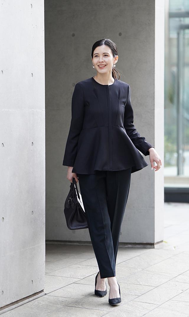 ヴィリーナ【VIRINA】 ＊襟付き オルガウォームブラウス パンツセット