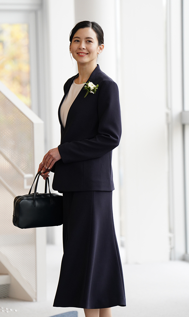 ヌーヴコンフィニ お受験スーツ ワンピースー （NOUVCONFINI ヌーヴ  