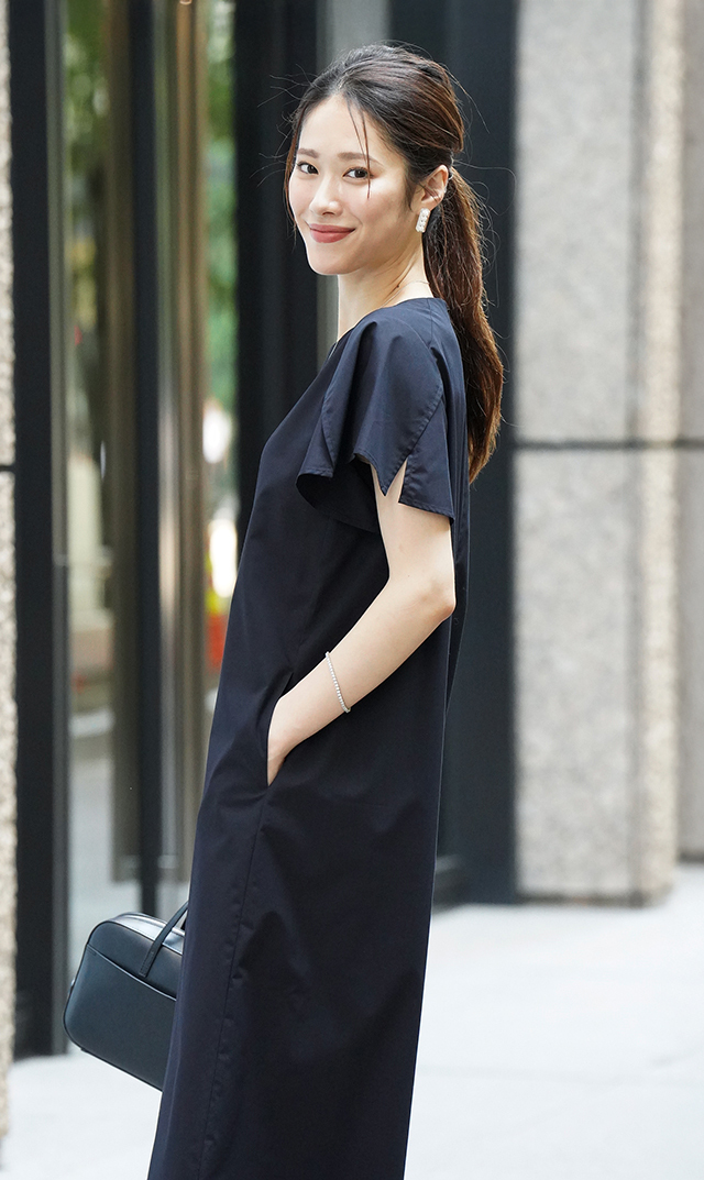 Virina ヴィリーナ　バタフライワンピース ヴィリーナ VIRINA 【2WAY・接触冷感・吸水速乾・アイロン不要