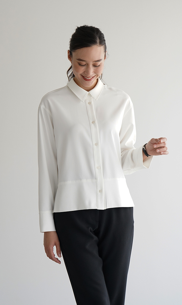 接触冷感とストレッチ機能で快適な着心地の“ライラシャツ”が登場！