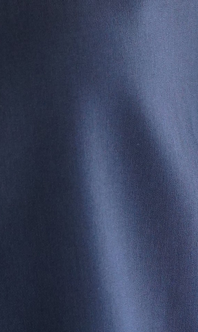 シワになりにくい接触冷感ライラシャツ紺