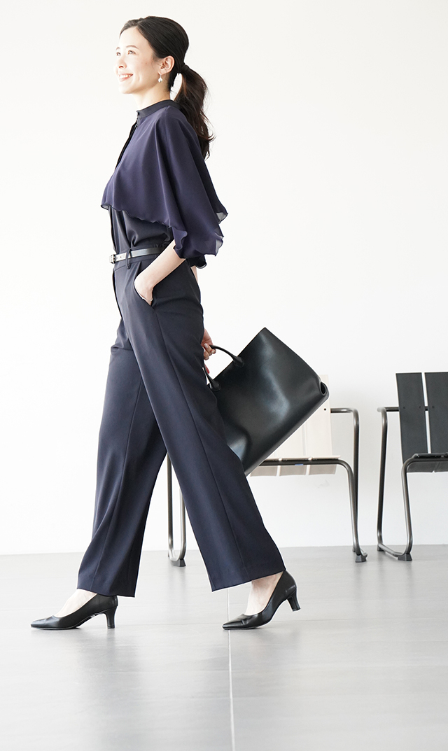 【mm】 ストレートパンツ 太すぎず細すぎず、絶妙なサイズ感と程よいストレートシルエット