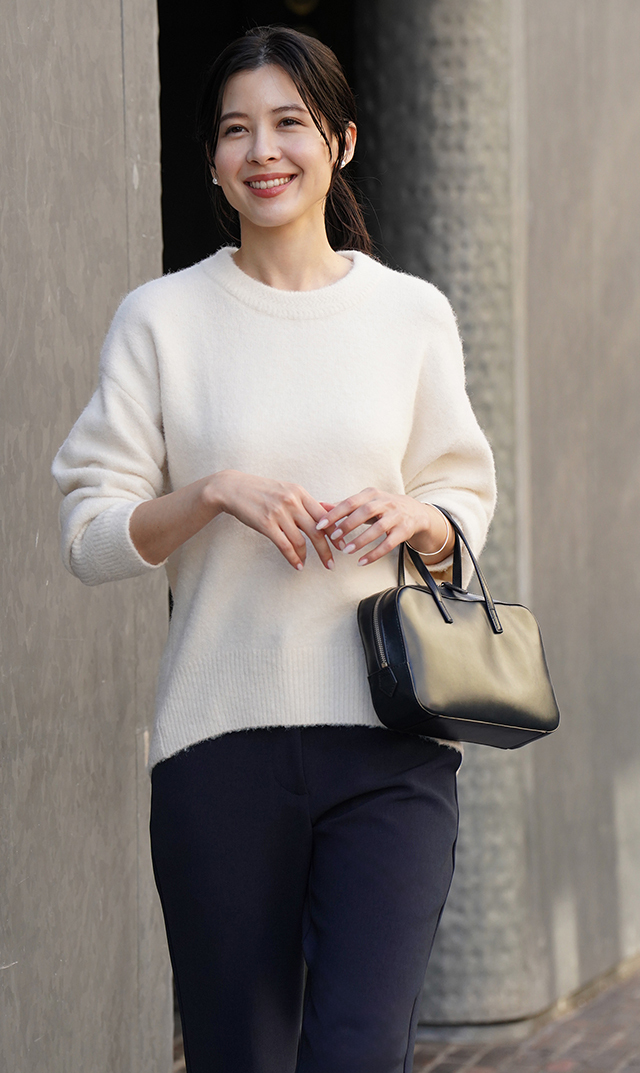 【ヴィリーナ】メイラニット(オフホワイト)