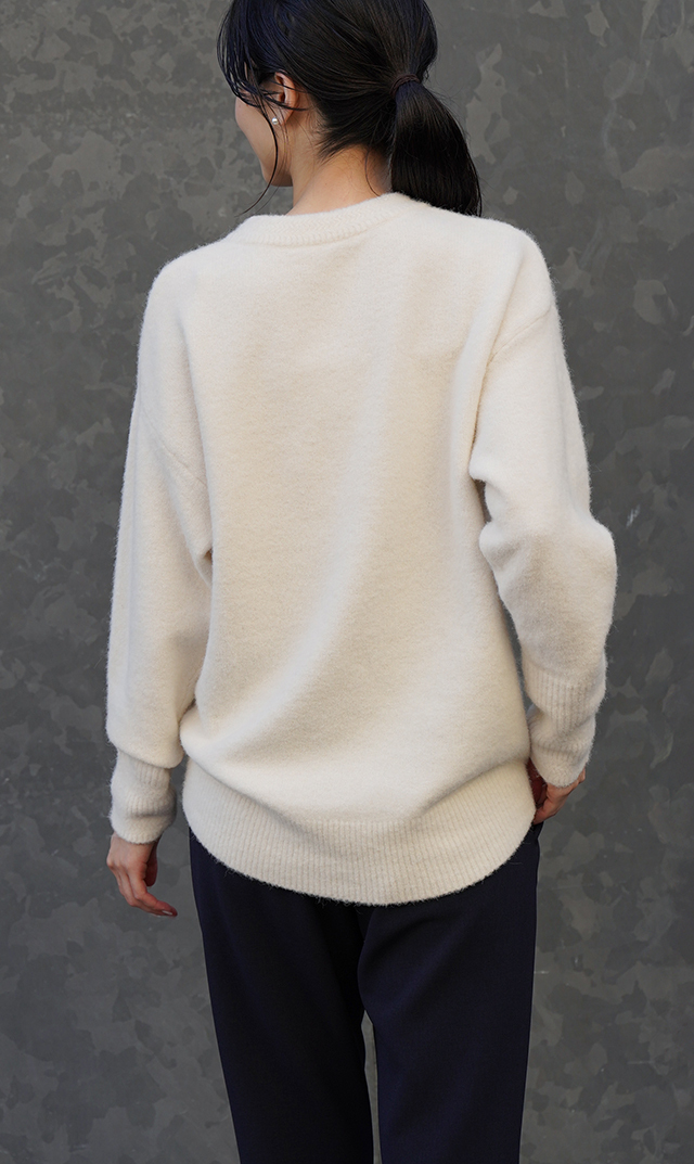 【ヴィリーナ】メイラニット(オフホワイト)