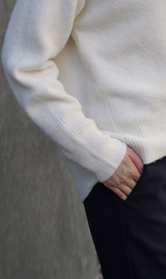 【ヴィリーナ】メイラニット(オフホワイト)