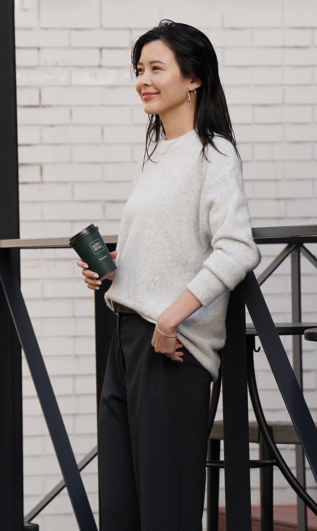 【ヴィリーナ】メイラニット(グレー)