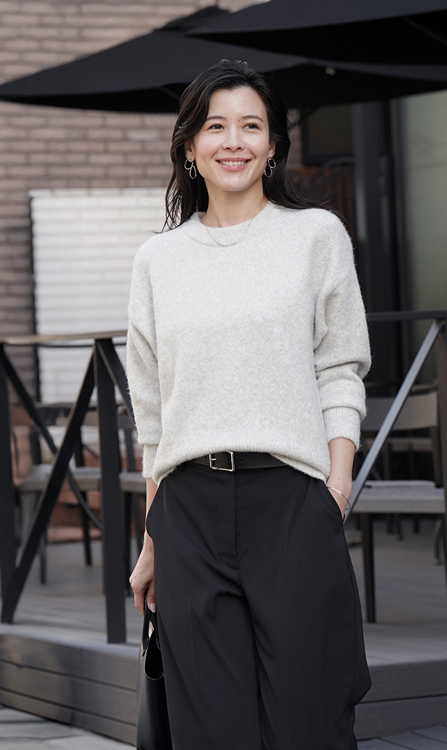 【ヴィリーナ】メイラニット(グレー)