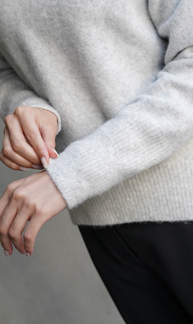 【ヴィリーナ】メイラニット(グレー)