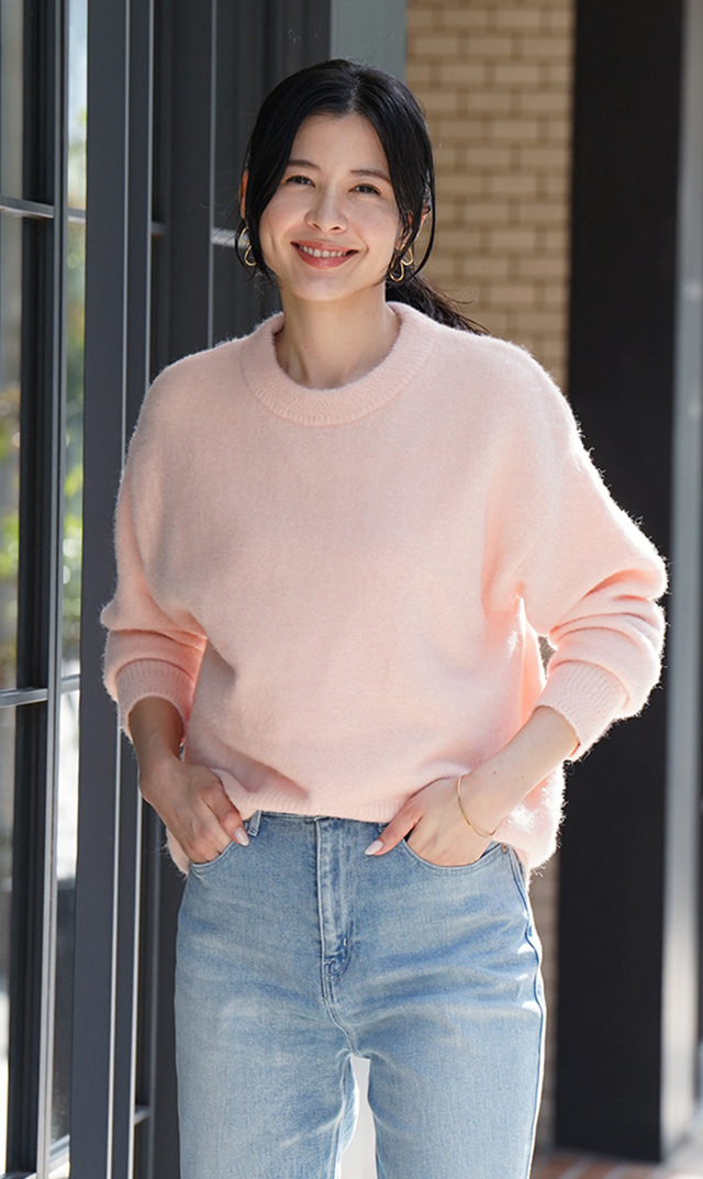 【ヴィリーナ】メイラニット(ペールピンク)