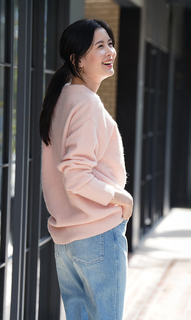 【ヴィリーナ】メイラニット(ペールピンク)