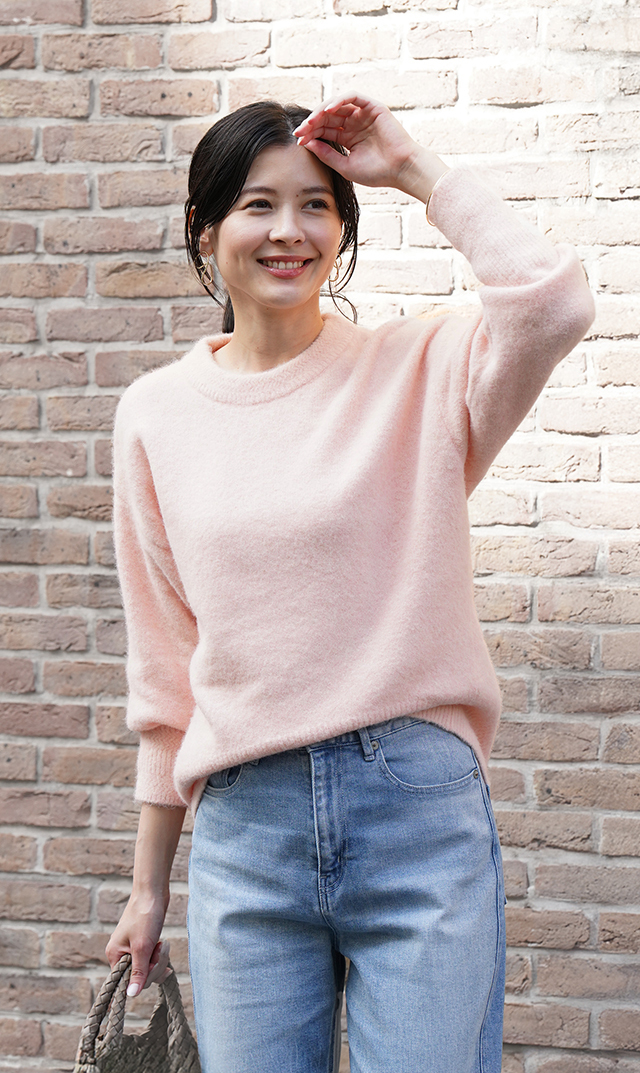 【ヴィリーナ】メイラニット(ペールピンク)