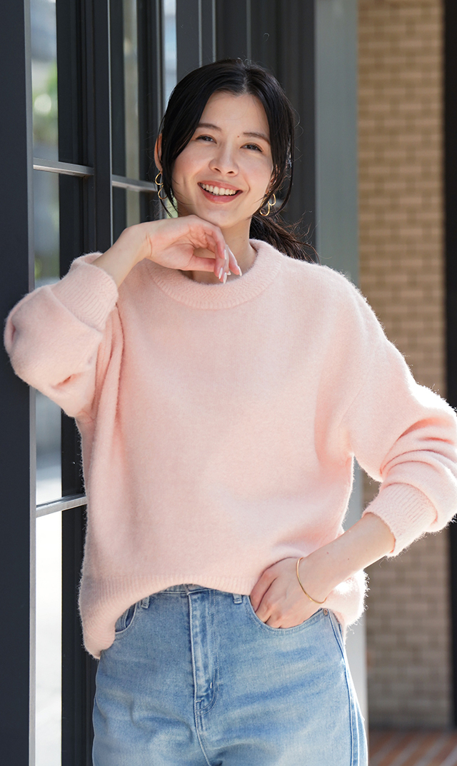 【ヴィリーナ】メイラニット(ペールピンク)