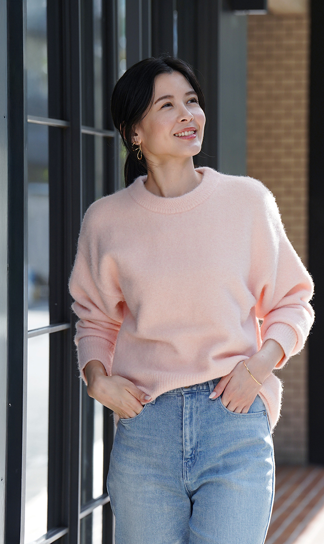 【ヴィリーナ】メイラニット(ペールピンク)