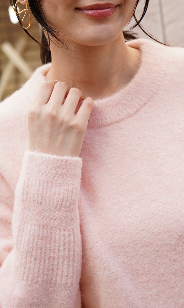 【ヴィリーナ】メイラニット(ペールピンク)