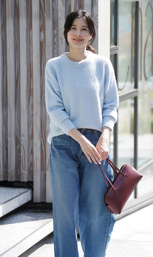 【ヴィリーナ】メイラニット(ペールブルー)