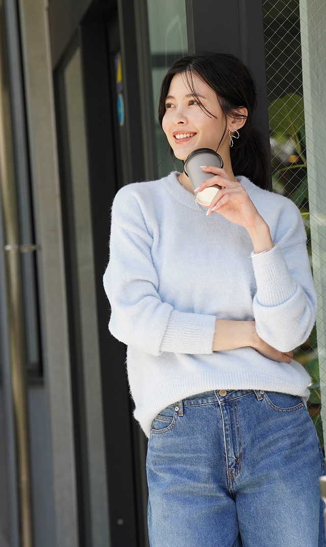 【ヴィリーナ】メイラニット(ペールブルー)