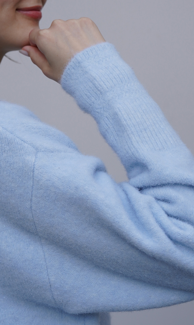 【ヴィリーナ】メイラニット(ペールブルー)