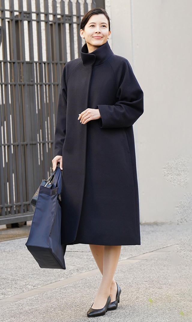 【ヴィリーナ】アドラコート(ネイビー）