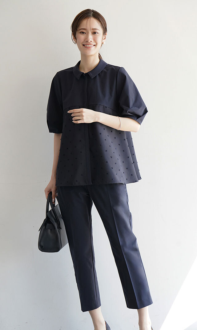 ヴィリーナ ベルパンツ ネイビー XS ヴィリーナ ベルパンツ ネイビー XS