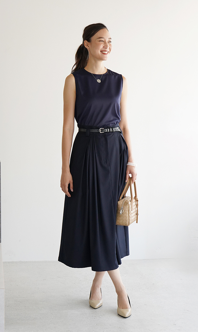 歩きやすさを追求したママのための5cmヒールパンプス