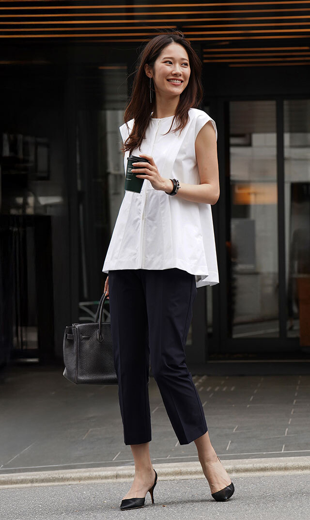 ファビアナフィリッピ　ブラック　トップス Fabiana Filippi シングルジャケット | ブラック | FARFETCH JP