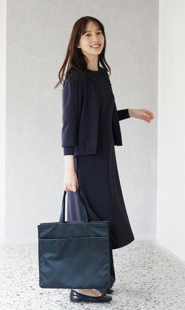 アメリアニットカーディガン紺