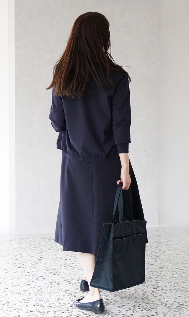 アメリアニットカーディガン紺