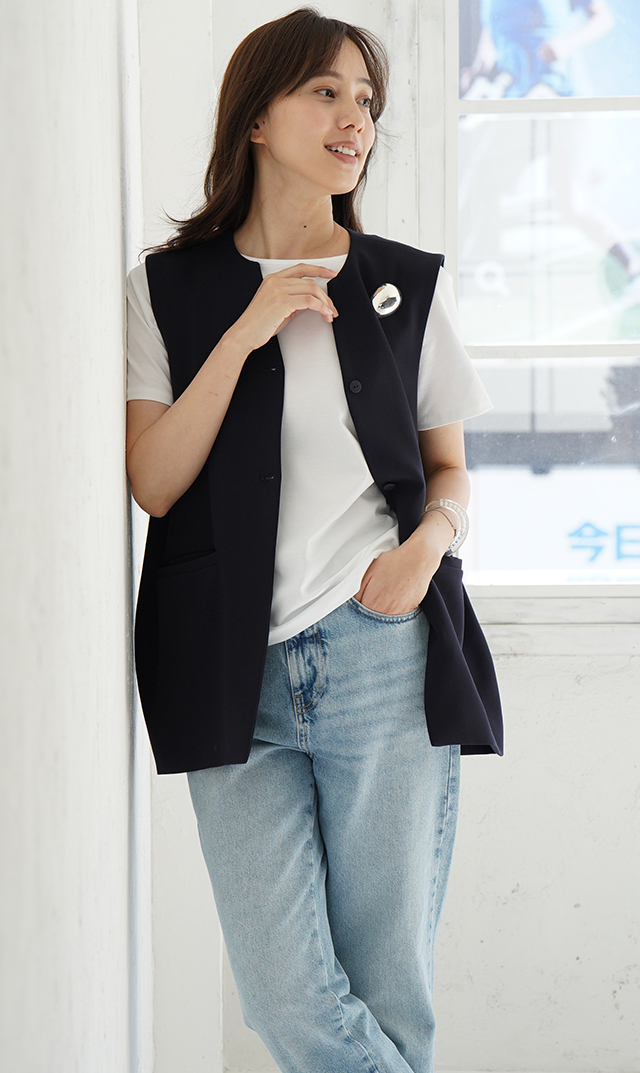 UVカット・接触冷感スローンTシャツ白