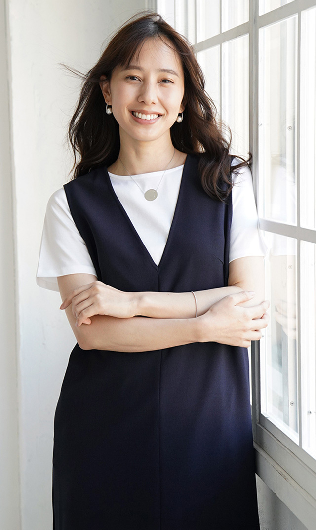 【ヴィリーナ】アヴァジャンパースカート(ネイビー）