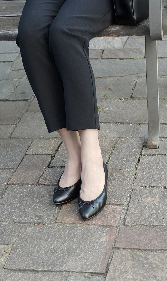 歩きやすさを追求したママのためのバレエシューズ