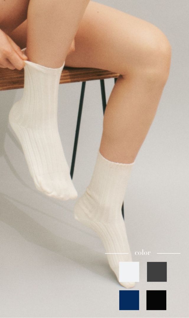 【レイ（WRAY)】シークレットシルクソックス(全4色)