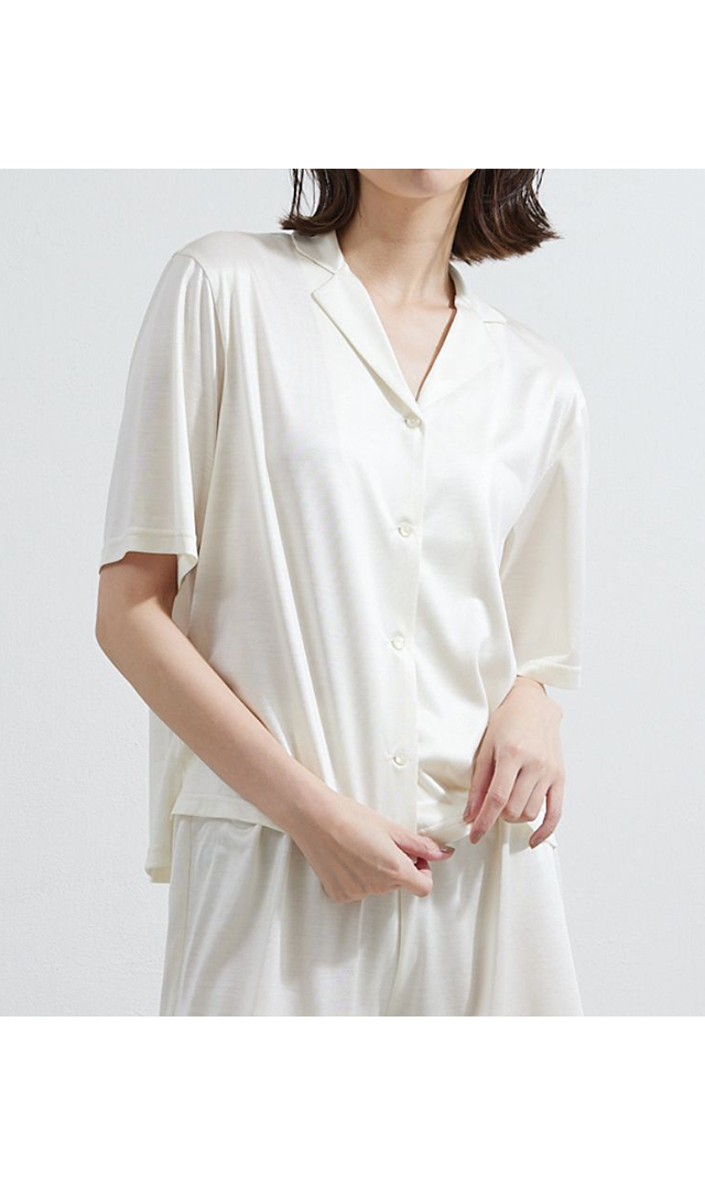 シルクナイトウエアトップス,ナイトウエア