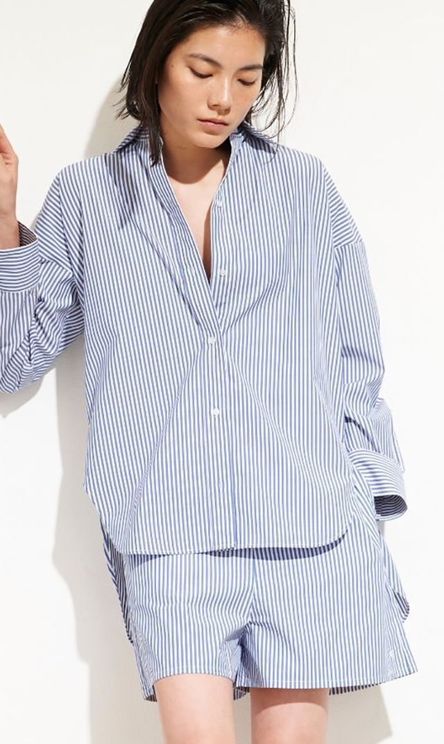 レイオーバーサイズシャツ全3色