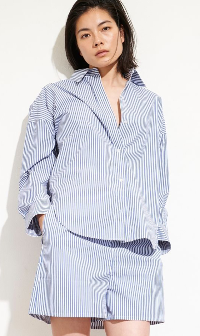 レイオーバーサイズシャツ全3色