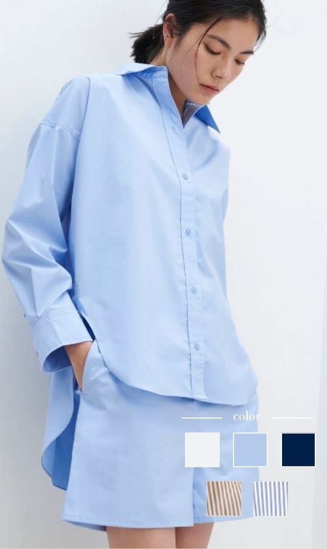 レイWRAYオーバーサイズシャツ全5色