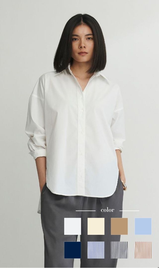 【レイ（WRAY)】オーバーサイズシャツ（全8色）