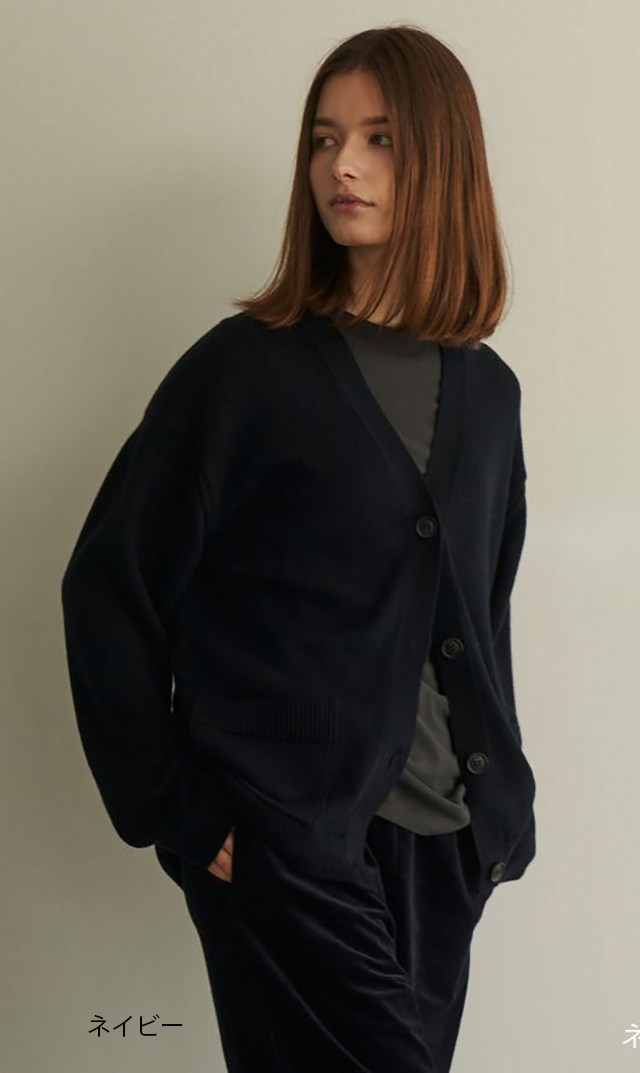 やわらかな肌あたりと、極上の編み心地が楽しめるコットン100