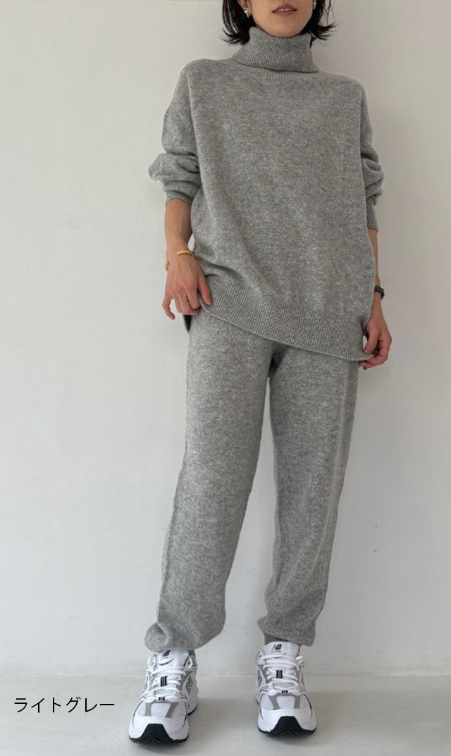 【レイ(WRAY）】カシミヤシルクタートルニット(4色展開）