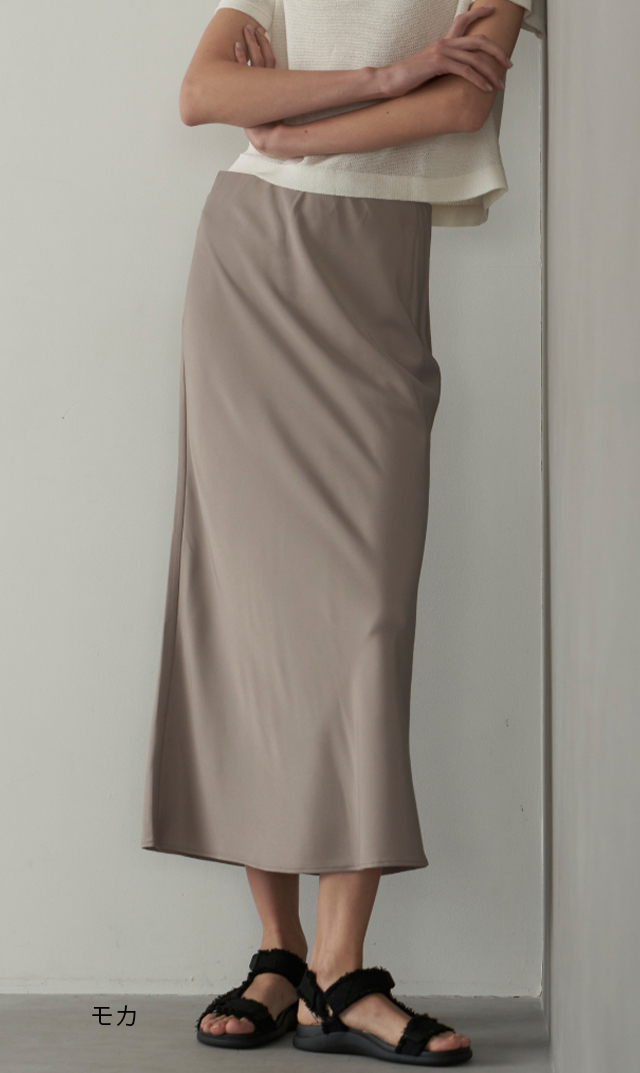 レイサテンスカート全5色