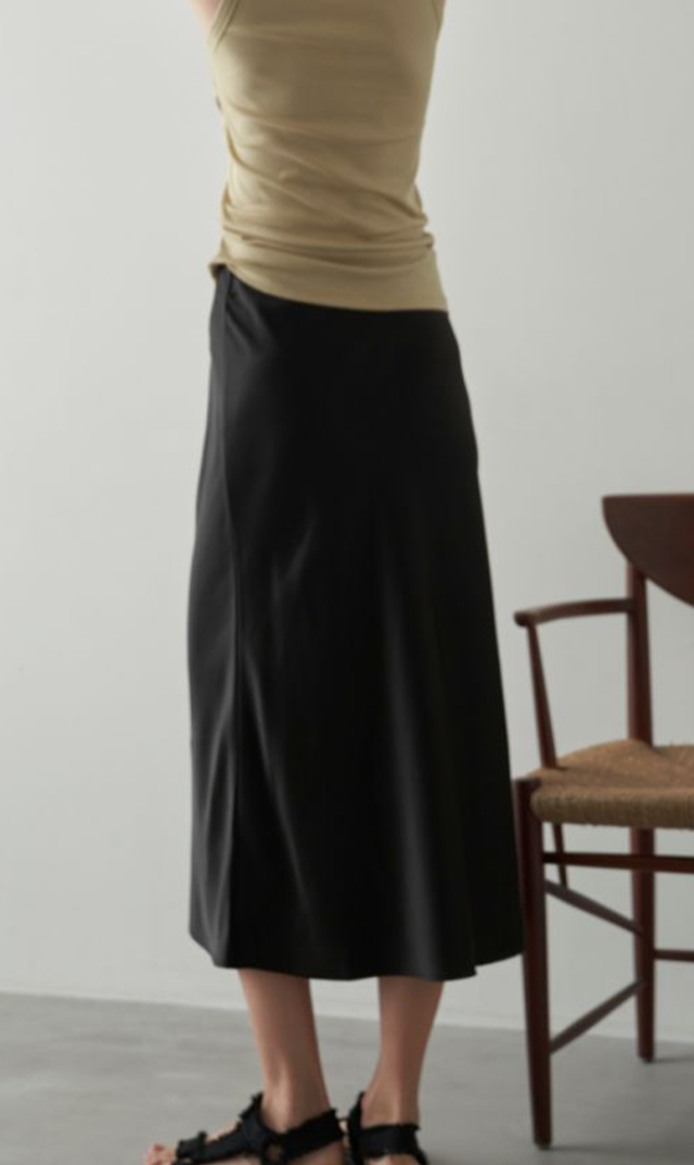 レイサテンスカート全5色