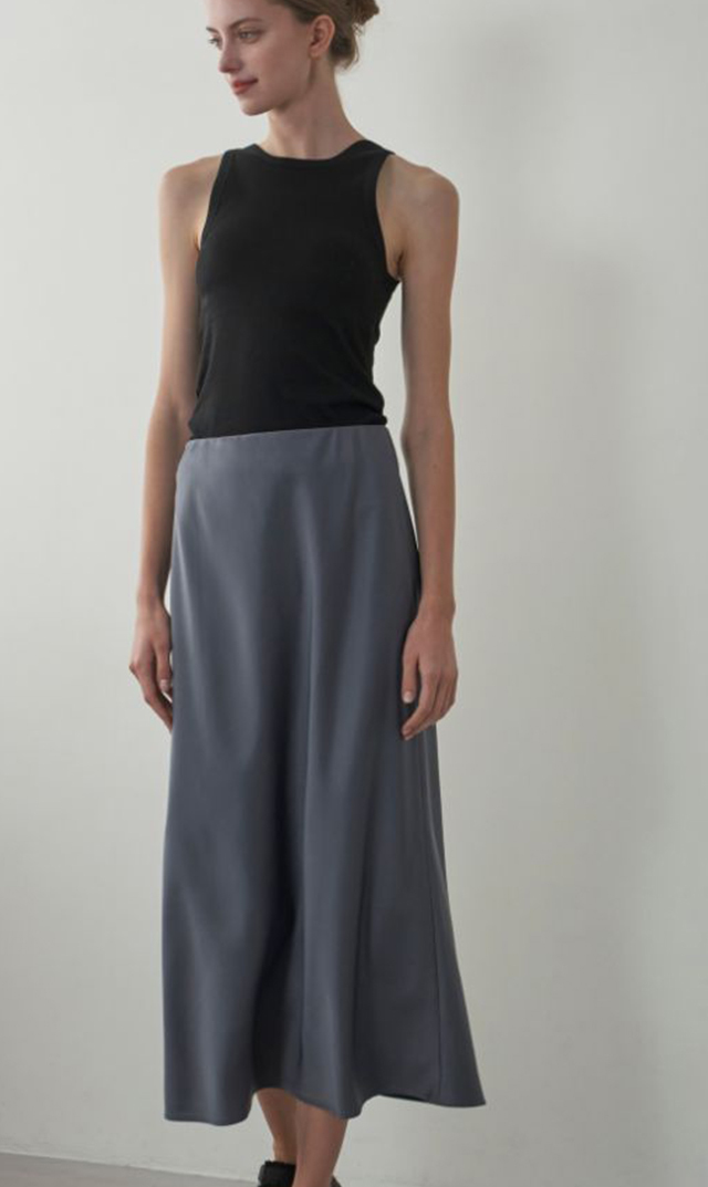 レイサテンスカート全5色