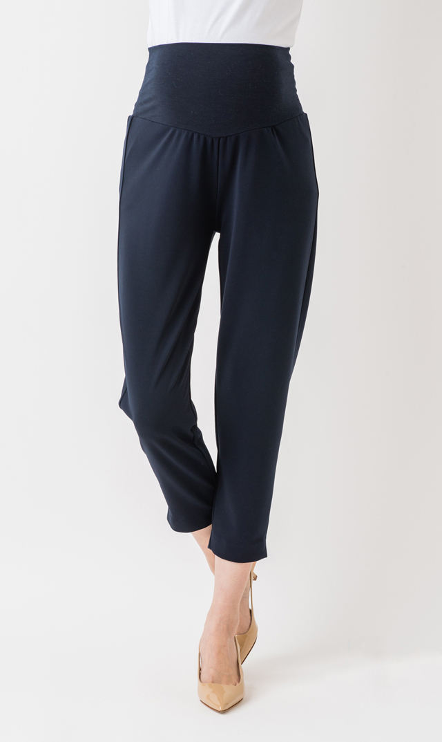 【ヴィリーナ】セシルカプリマタニティパンツ（ネイビー）　