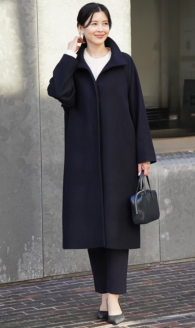 【ヴィリーナ】アドラコート(ネイビー）