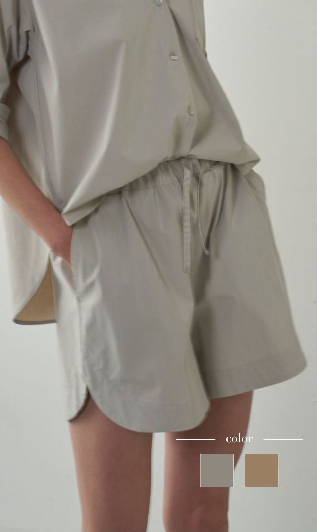 リサイクルナイロンを使用したサステナブルな“サファリショートパンツ