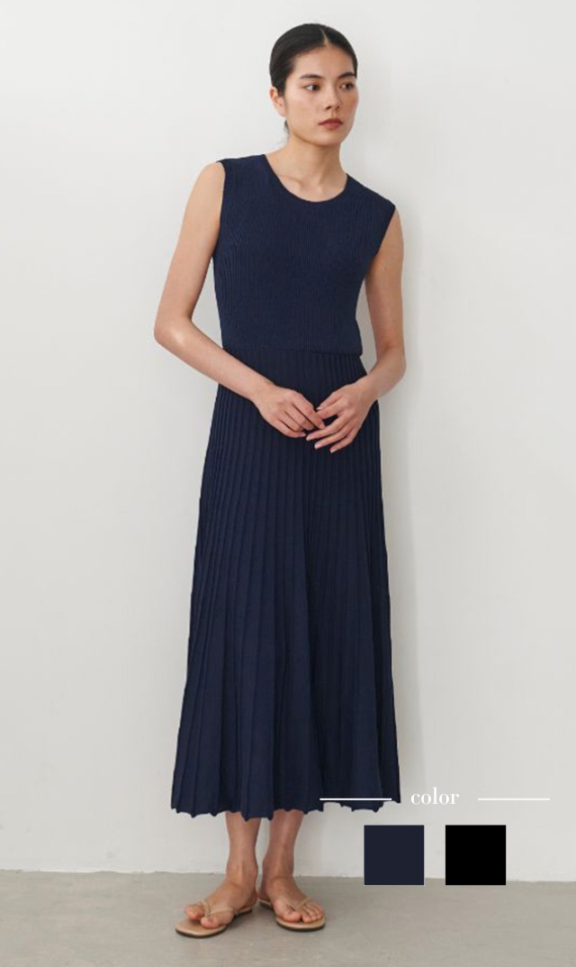 ※5/5(火)正午発売予定【レイ（WRAY)】リブニットサマードレス（全2色）