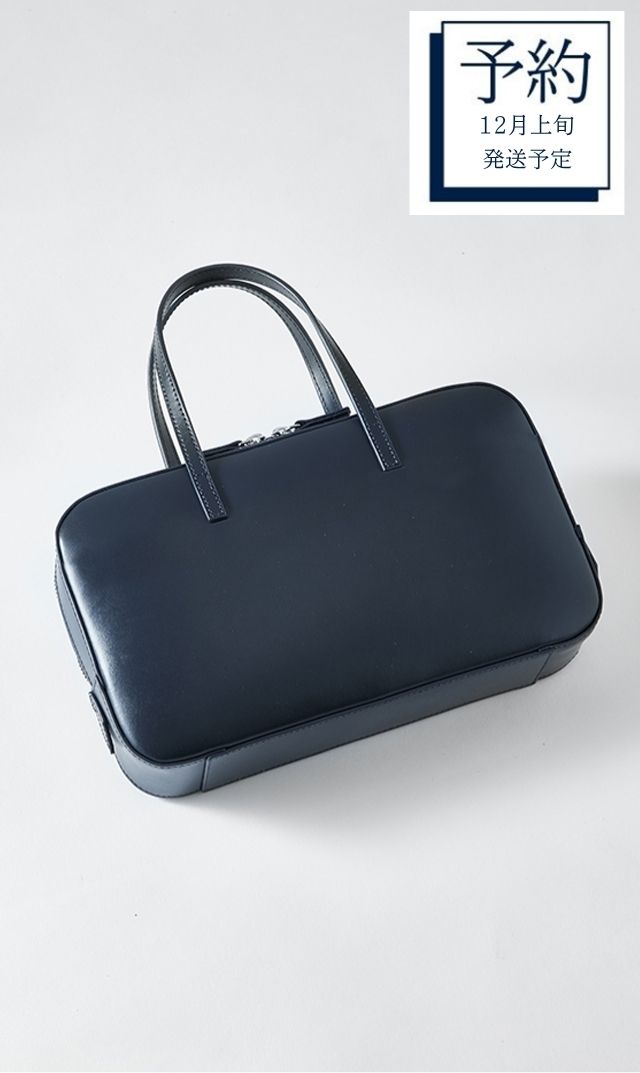 ヤーキ(YAHKI)】VIRINA別注カラー スクエアハンドバッグ（ダーク