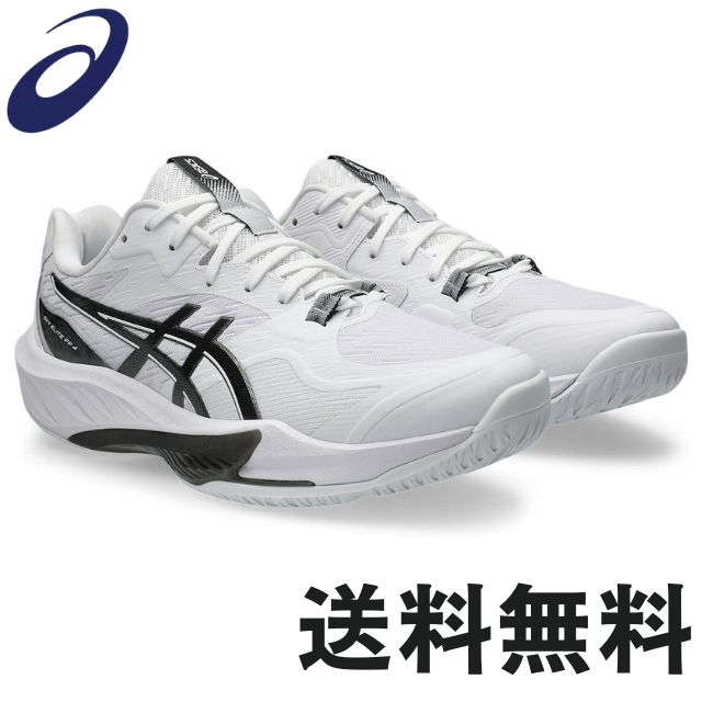 【送料無料】アシックス(asics) バレーボールシューズ スカイエリートFF4 [1053A084-100] WHITE/BLACK【即日出荷定】