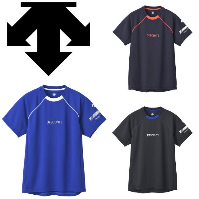 【1枚までメール便OK】デサント(DESCENTE) バレーボールウェア プラクティス 半袖バレーボールシャツ [DVUWJA51]